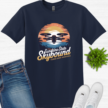 "Sunshine State Skybound" – Florida Drone T-Shirt