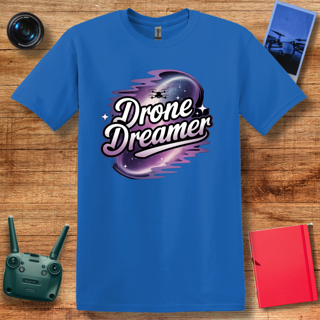 "Drone Dreamer" – Inspirational Drone T-Shirt