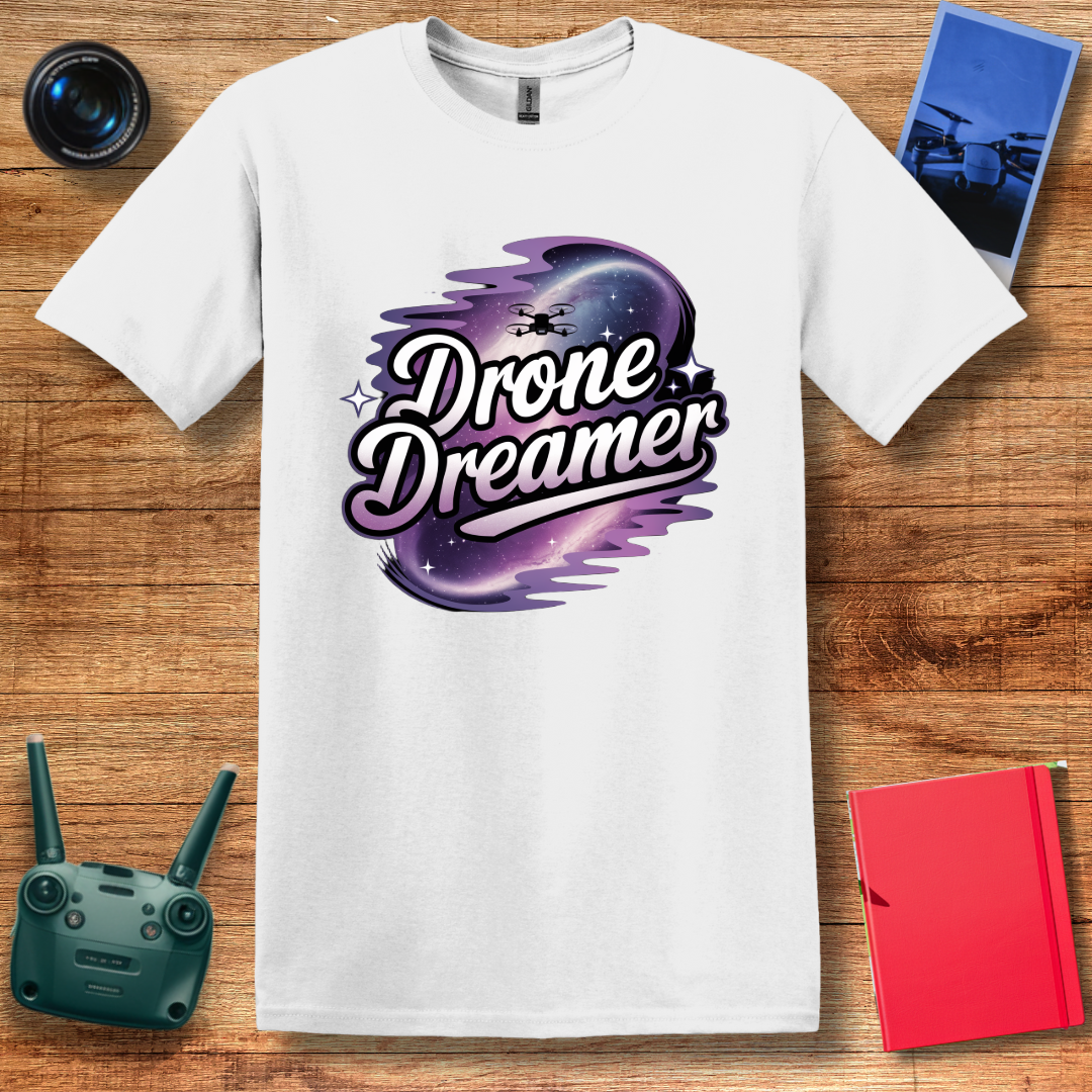 "Drone Dreamer" – Inspirational Drone T-Shirt